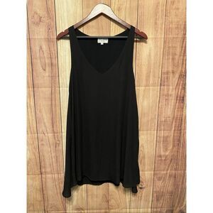 Feel the Piece Terre Jacobs XS / S black mini dress tunic top tank sexy women’s